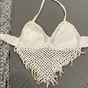 Beach crochet top